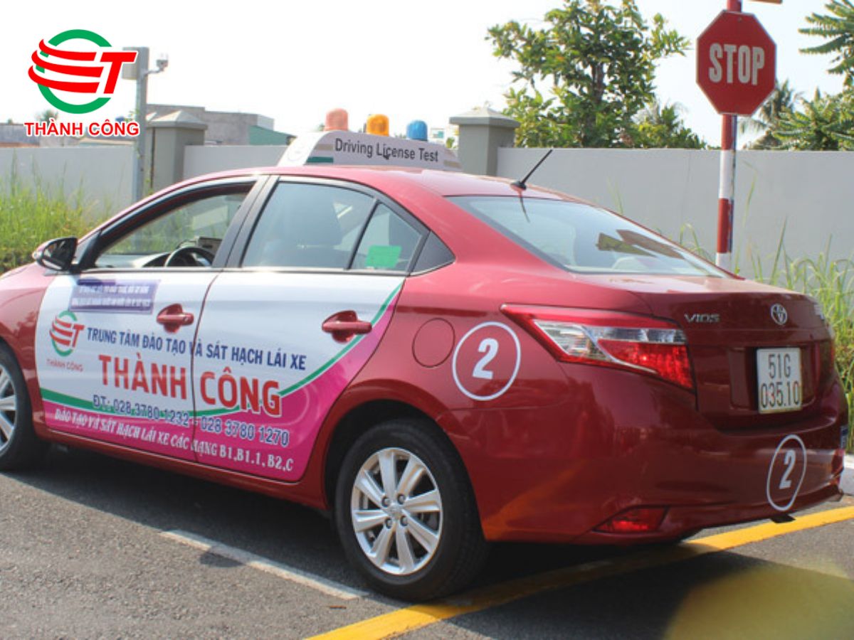 Quy trình học và thi bằng lái xe B1 (B tự động) tại Trung tâm Thành Công