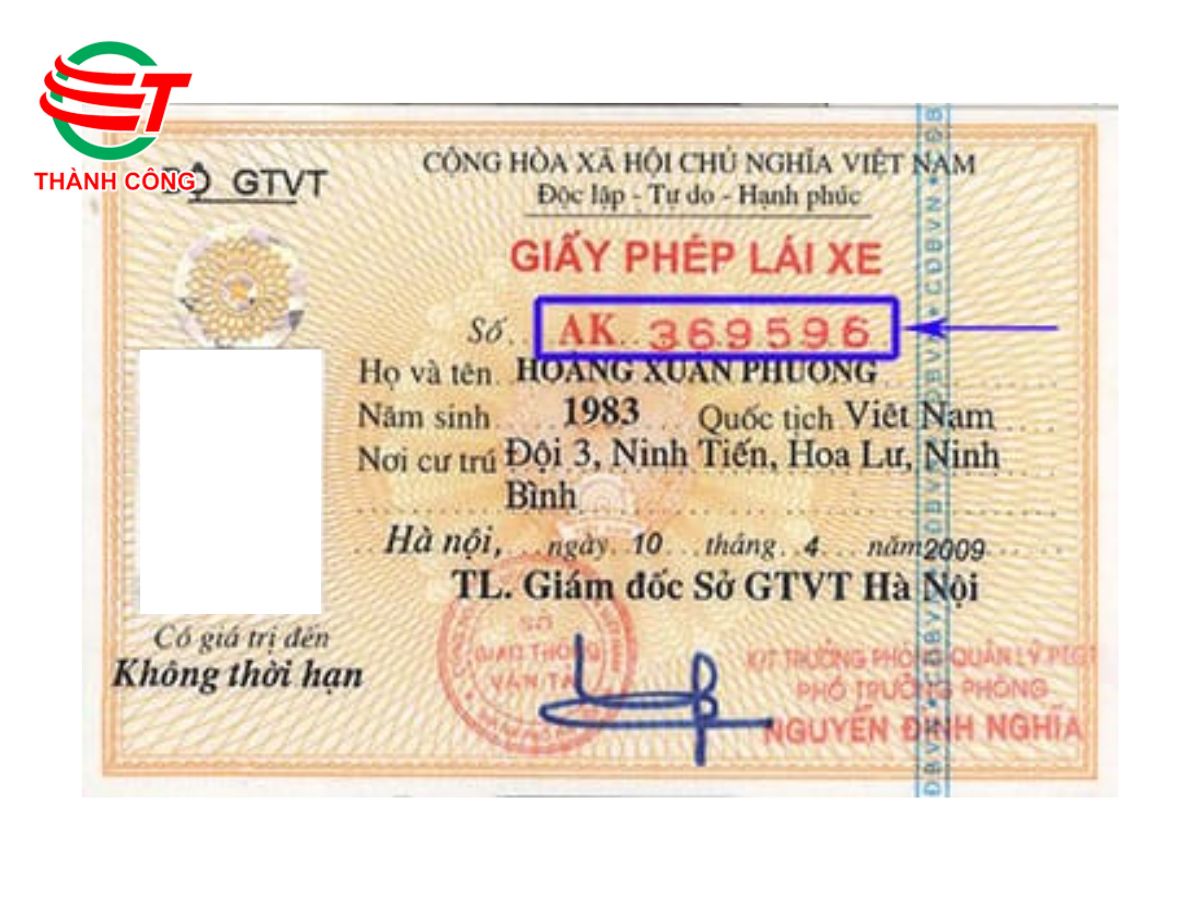 Số giấy phép lái xe là gì?